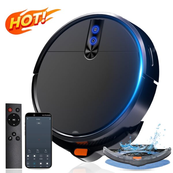 D3-001 Intelligent 3-in-1 Robot Vacuum and Mop