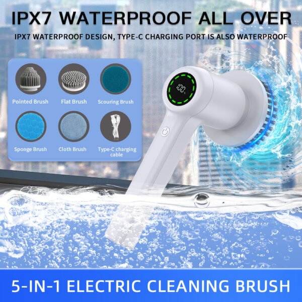 G002 Multifunctional Electric Cleaning Brush