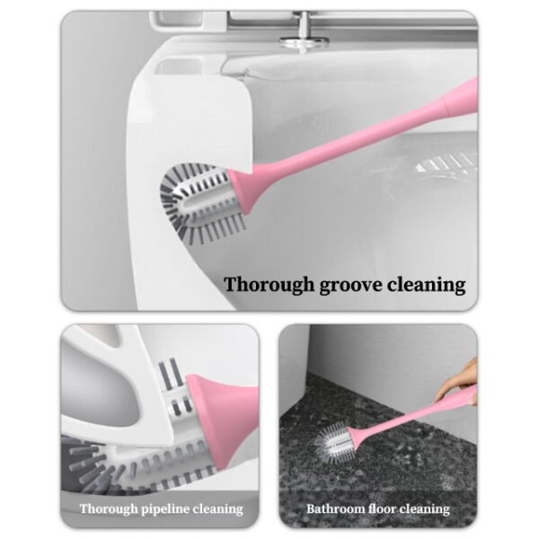 G004 Smart Electric Toilet Brush with Wall-Mounted Storage