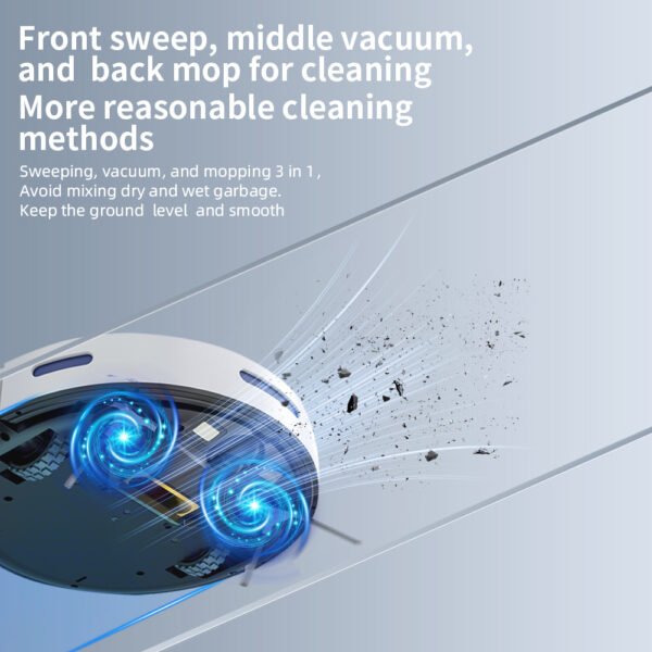 D2-006 Smart 3-in-1 Robot Vacuum and Mop