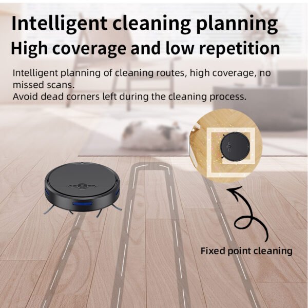 D2-005 Smart 3-in-1 Robot Vacuum and Mop