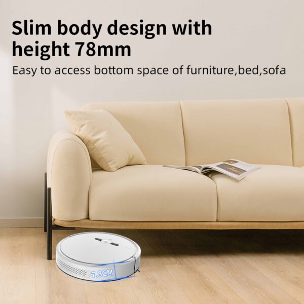 D2-006 Smart 3-in-1 Robot Vacuum and Mop