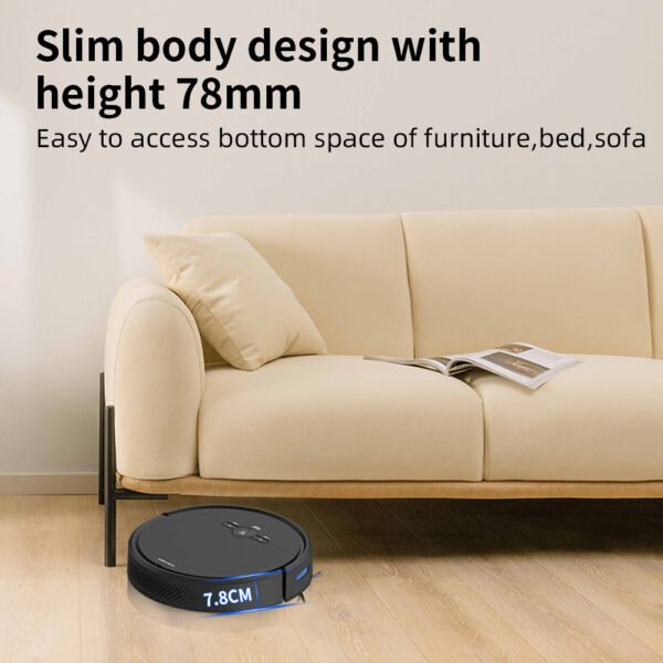 D2-005 Smart 3-in-1 Robot Vacuum and Mop