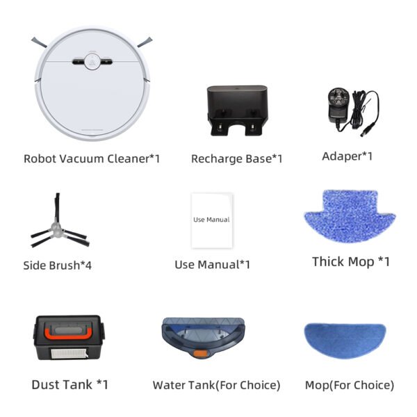 D2-004 Smart Robot Vacuum and Mop