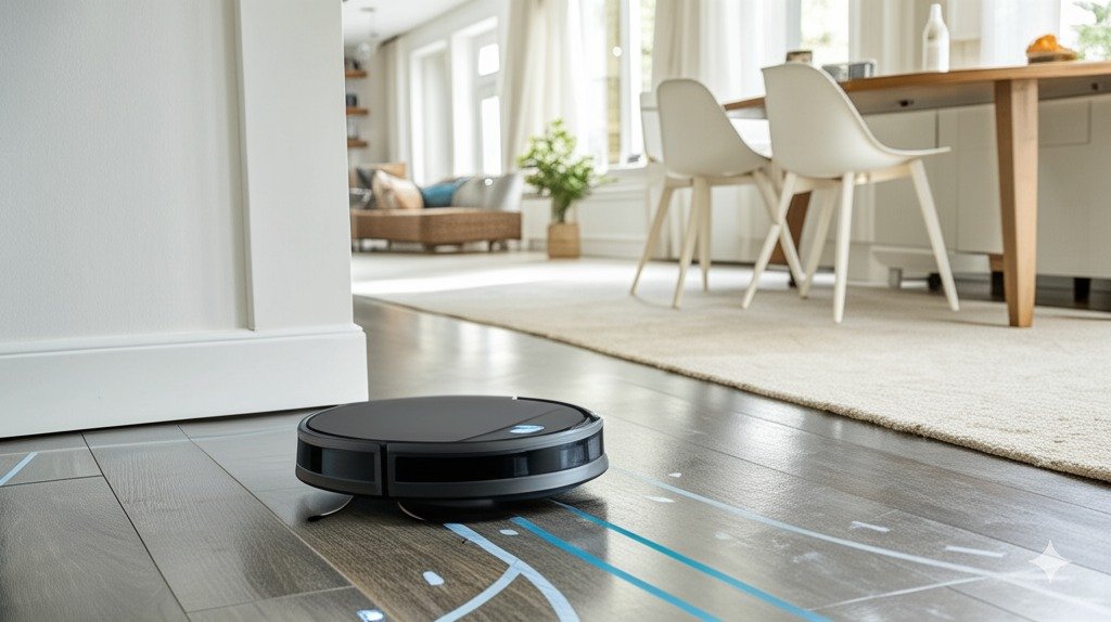 Efficient Use of Robot Cleaner on Hard Floors